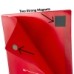FixtureDisplays® Clear Magnetic Closure Pocket - Magnetic-Back - 8 ½